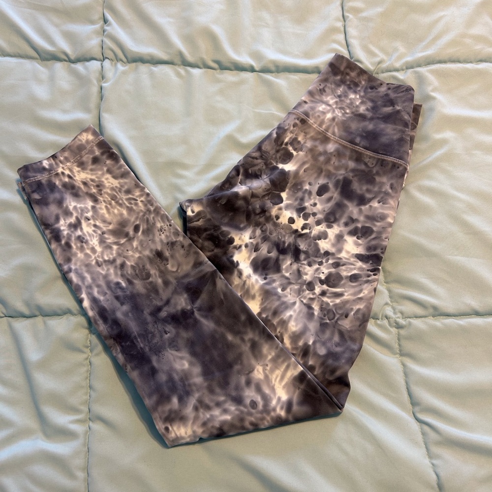 lululemon Wunder Under High-Rise Tight - 25” ( Marble Dye Classic Gray) - Picture 1 of 10